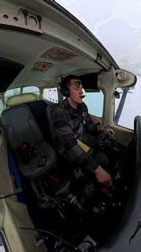 First approach by myself in actual IMC. LPV into Peoria #aviation #pilot #flying #instrumentflying