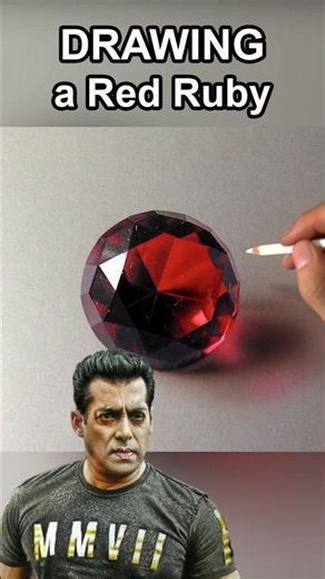 Ruby vs Salman Khan hyperrealistic drawings #art