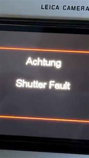 How I broke a Leica in 3 hours