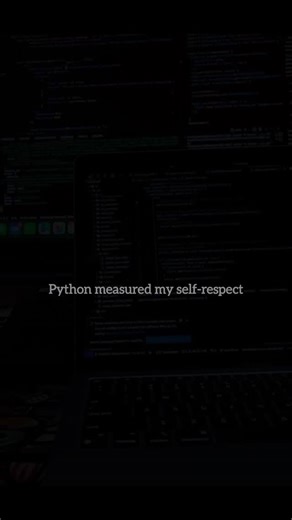 Samiksha on Instagram: "Day 16/100 - learning Python through projects. Built a self-respect score calculator. Code can’t judge you… but it can make you reflect. What would your score be today? #pythonprojects #100daysofcode #codingjourney #learncoding"