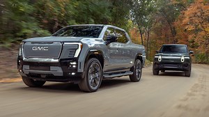 2024 GMC Sierra EV Denali vs. 2025 Rivian R1T Tri: The $100,000 Luxe Truck Duel!