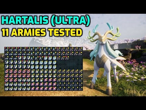 Palworld: Hartalis (Ultra) - Best Raid Army | 11 Armies Tested