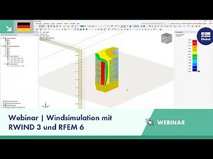 Webinar | Windsimulation mit RWIND 3 und RFEM 6