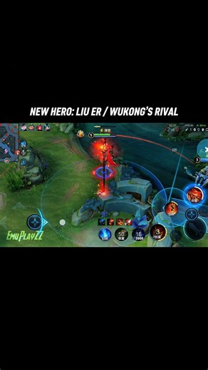 New Hero Liu Er is Awesome 😍 Skill 2 is literal Aura Farm | Honor of Kings