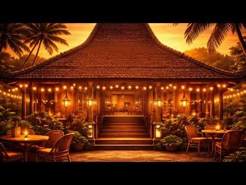24/7 Night Jazz & Relaxing Café Ambience - Soft Piano Music for Study & Sleep