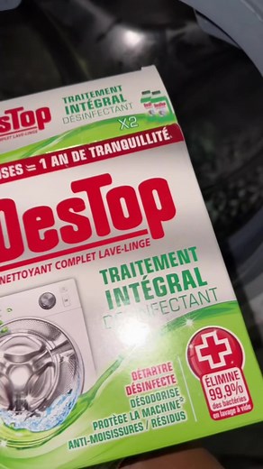 Comment nettoyer votre lave-linge avec Destop