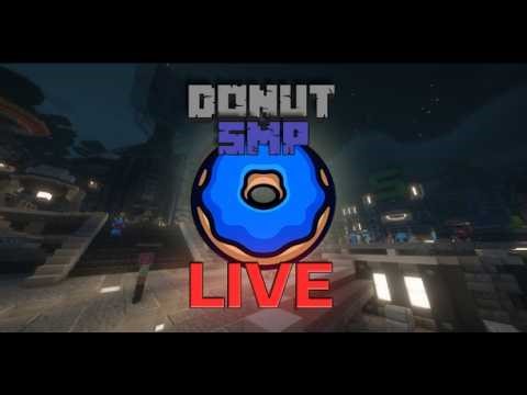 DONUT SMP LIVE TRAPPING STREAMERS | Rating Bases | LOOT DROPS🔴