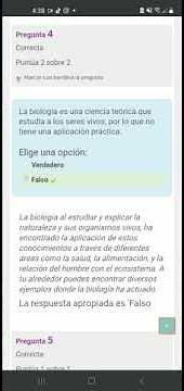 Módulo 3. Actividad formativa 4. Biología