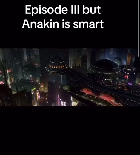 If Anakin was actually smart... 😂 credit: Mom's Basement Gaming #StarWars #Funny #meme #anakinskywalker #RevengeOfTheSith | Star Wars Rocks My World