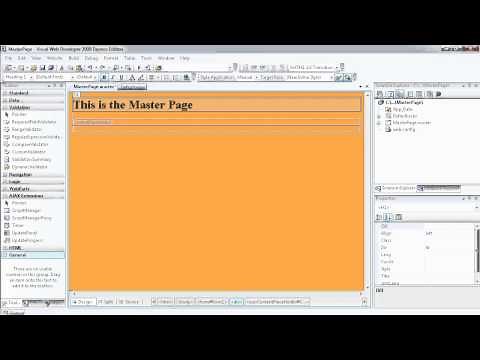 27 - ASP.NET Master Page Overview