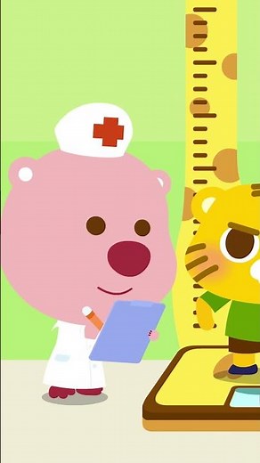 じゅんばんに！けんこうしんだんをうけよう！ #shorts #PororoJapanese #kids #アニメ
