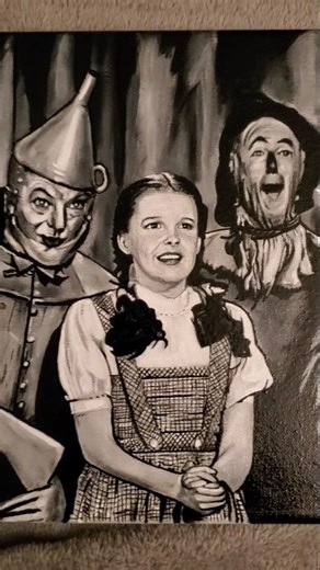 Wizard of Oz painting all sealed up #wizardofoz #painting #art #artwork #artist #acrylicpainting