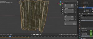 Bake cloth simulation from Blender to Unity?