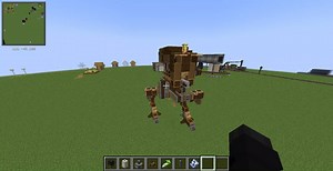 I did a steampunk AT-ST now that I finally understand how Create legs work