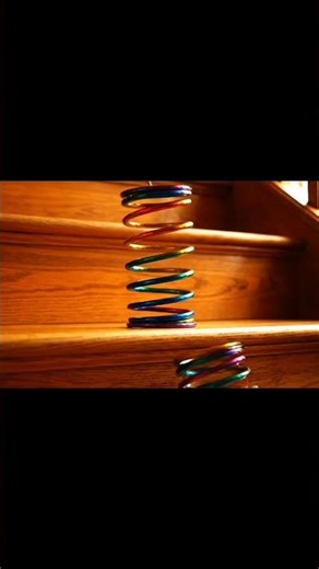 Oddly Satisfying Spring Rolling ASMR 🌀 | Relaxing Coil Sound #Shorts