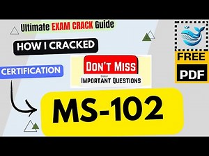 How I CLEARED MS-102 in 6 Hours! | Microsoft 365 Administrator | Complete Exam Guide | Free PDF