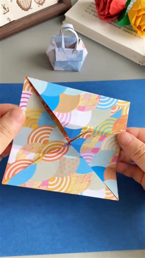 147K views · 1.2K reactions | Tiny Origami Handbag #origami #handbag #mini #paper #fold #cute #craft #diy #art #design | paper craft | Facebook