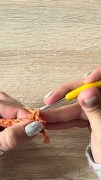 Astuce crochet – Le point écrasé #astucecrochet #crochet #tuto #crochetdebutant #knitting #tutorial