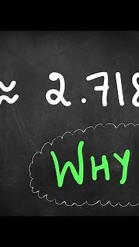 What does 'e' mean in Math? | What is Euler's Number? | Math in Harry Potter| Math in Everything