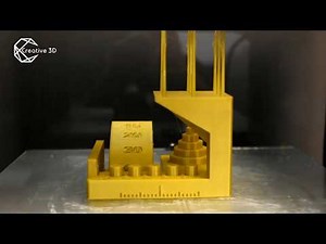 Creativity Elf CoreXY 3D Printer "Autodesk Kickstarter" test print