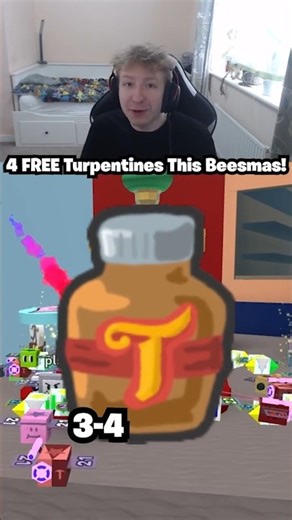 4 FREE Turpentines THIS BEESMAS! (How To Get ALL Guide) (Bee Swarm Simulator)