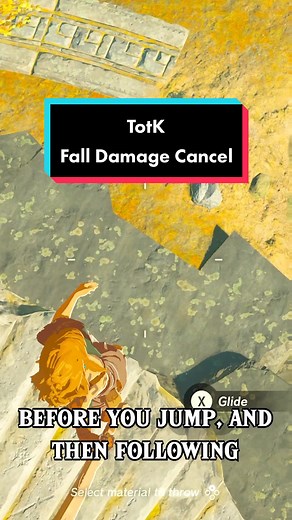 Mastering Fall Damage Cancel in Tears of the Kingdom