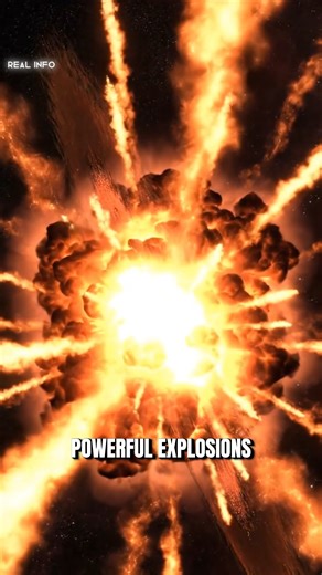 Supernova Is A Star Explosion That Can Shine Brighter Than An Entire Galaxy #RealInfo #fblifestyle #Astronomy #SpaceScience #Stars_ | Real Info