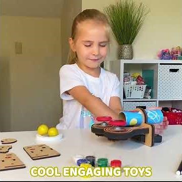 Bubble Machine - DIY Electric Bubble Blower | Battery Operated Outdoor & Indoor STEM Toy for Kids