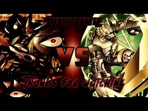 BeoWolfmon VS Duskmon - Down with the Fallen [AMV]