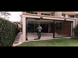 Frameless Stacker Doors