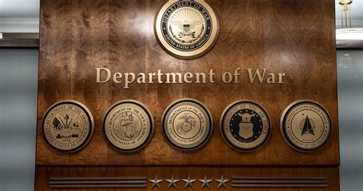 Trump orders name change to Department of War