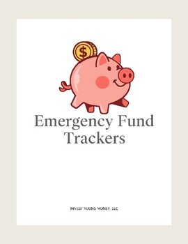 Emergency Fund Trackers for Kids – 6 Fun Designs