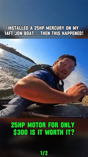 MSP on Instagram: "I Should NOT Have Done This! #OutboardMotor #BoatBuild #SpeedBoostHack #jonboat #TrollingMotorHack #fyp"