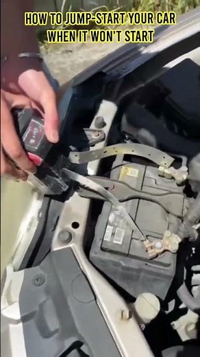 How to Jump-Start Your Car When It Won't Start
