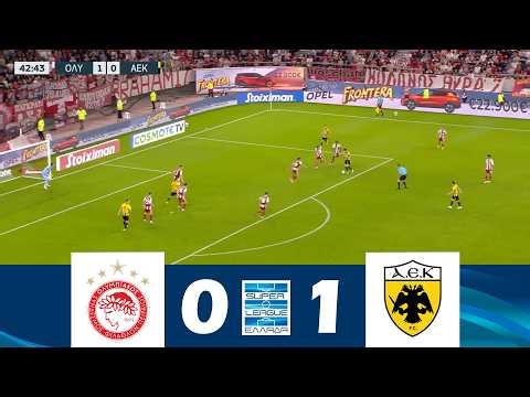 Ολυμπιακός – AEK [0-1] | Πλέι οφ της Σούπερ Λιγκ Ελλάδα 2025/26 | Highlights του αγώνα!