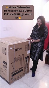 Midea Dishwasher Full Review And Demo In Hindi | Midea 13 Place Setting Standard Dishwasher FULL MIDEA (TORRINO,WQP12-5201F) DISHWASHER REVIEW AND DEMO IN HINDI #bestdishwasher #bestdishwasherforindian #Dishwasher #dishwasherreview | 7 Star Kitchen