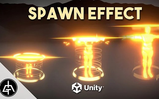 【Unity VFX Graph - 角色生成特效教程】