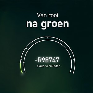 Is jy moeg vir skuld? By DebtBusters help ons om jou finansies van rooi na groen te verander. | DebtBusters