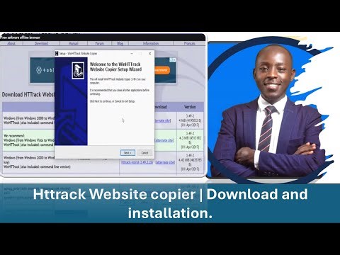 HTTRACK Website Copier Download and Installation