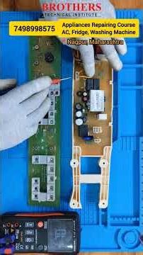 Whirlpool Washing Machine PCB Wiring Fully Automatic Top Load Washing Machine.