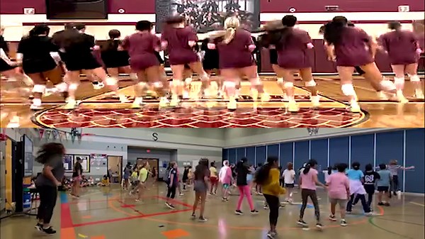TOO COOL: Don't miss the Turbo Hustle tonight before the Dragons Varsity Volleyball game!🏐 Students at Cactus Ranch have been working hard to learn the dance and can't wait to show you their moves alongside the volleyball players!💃🕺 For tickets, visit https://athletics.roundrockisd.org/tickets/ | Round Rock ISD
