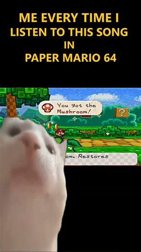 14K views · 245 reactions | me every time i listen to this song in paper mario 64 #fblifestyle #seohaine #seohainemods | Retro Mods | Facebook