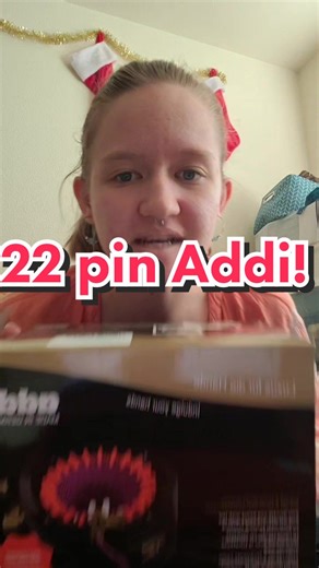 22 pin for 2022! #addi #22pin #knittingmachine #smallbusiness #erstellknots