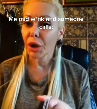 Interrupted Mid-Wank: Relatable Reaction