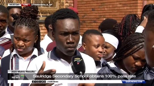 Gauteng Dept. of Education on Instagram: "🎓 Celebrating Excellence at Saulridge Secondary School 🎓 Saulridge Secondary School in Atteridgeville has achieved an outstanding 100% Matric Pass Rate, and they did so exceptionally well. This remarkable achievement stands as powerful proof that excellence knows no postcode. Their success helps demystify the myth that township schools are not performing well. Saulridge Secondary has shown that with committed educators, determined learners, and support