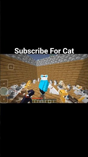 Minecraft Cat Song 🐱meow meow #minecraft #shorts #song
