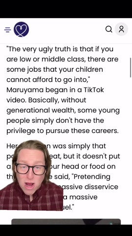 Career Expert Says It's ‘Cruel' To Tell Middle-Class Kids They Can Do Any Job They Want