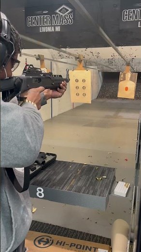 40 S&W carbine *First Shots out the hi point 4095ts!!