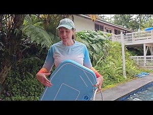 Installation Guide for Yohood 2-in-1 Pool Basketball Hoop & Volleyball Net! - LX-Y088