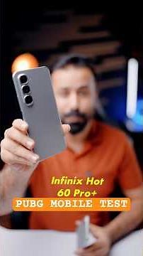 Infinix Hot 60 pro & Infinix Hot 60 Pro plus Pubg mobile Test | gaming Review